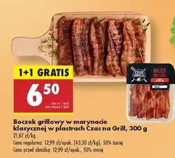 Biedronka Boczek grillowy w marynacie klasycznej Czas Na Grill oferta