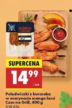 Biedronka Polędwiczki z kurczaka marynata mango lassi Czas Na Grill oferta