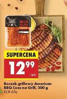Biedronka Boczek grillowy american bbq Czas Na Grill oferta