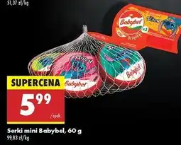 Biedronka Ser mini Babybel oferta