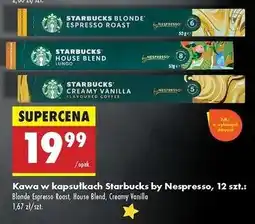 Biedronka Kawa creamy vanilla Nespresso Starbucks oferta