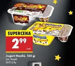 Biedronka Jogurt Nesquik oferta