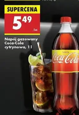 Biedronka Napój Coca-Cola Lemon oferta