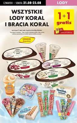 Biedronka Lód osełka śmietankowa Koral Osełka Lodowa oferta