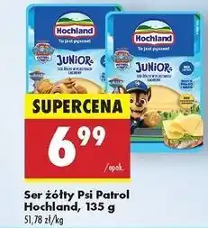 Biedronka Ser junior psi patrol Hochland oferta