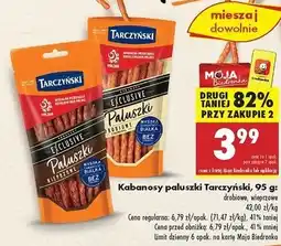 Biedronka Kabanos drobiowy Tarczyński Exclusive Easy oferta