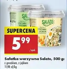 Biedronka Sałatka warzywna z groszkiem Salato oferta