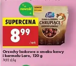 Biedronka Orzechy laskowe kawa & karmel Laro oferta