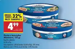 Biedronka Pasta z tuńczyka kremowa łagodna Marinero oferta