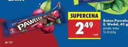 Biedronka Baton gruszkowy E. Wedel Pawełek oferta