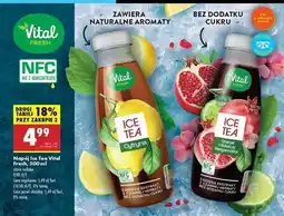 Biedronka Napój ice tea granat hibiskus bergamotka Vital Fresh oferta