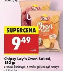 Biedronka Chipsy grillowane warzywa Lay's Oven Baked (Prosto Z Pieca) oferta