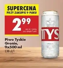 Biedronka Piwo Tyskie Gronie oferta