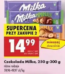 Biedronka Czekolada toffee wholenut Milka Mmmax oferta