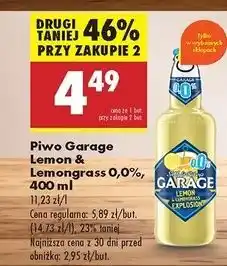 Biedronka Piwo Garage Lemon & Lemongrass Explosion oferta