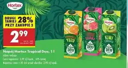 Biedronka Napój kiwi limonka Hortex Tropical Duo oferta
