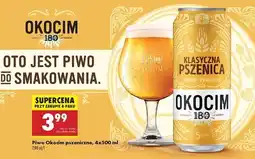 Biedronka Piwo Okocim Klasyczna Pszenica oferta