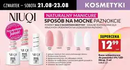 Biedronka Baza uv/led glitter milky Niuqi oferta