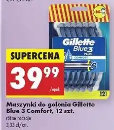 Biedronka Maszynka do golenia Gillette Blue 3 Comfort oferta