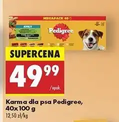 Biedronka Karma dla psa adult mix smaków Pedigree oferta