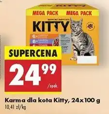 Biedronka Karma dla kota miks 4 smaków Kitty oferta