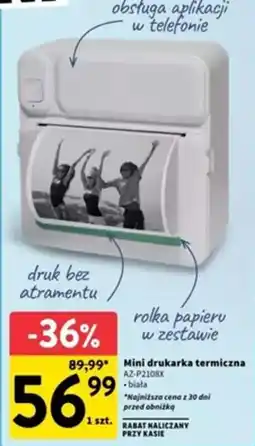 Intermarche Mini drukarka termiczna oferta