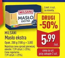 ALDI Masło ekstra Milsani oferta