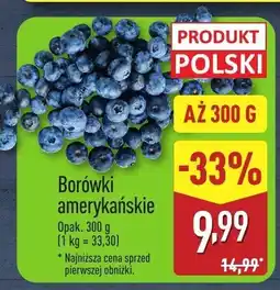 ALDI Borówki amerykańskie 1 opak. Aldi oferta