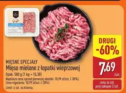 ALDI Mięso mielone z łopatki wieprzowej Mięsne Specjały oferta