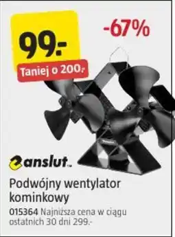 Jula Podwójny wentylator kominkowy oferta