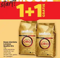 Netto Kawa ziarnista Lavazza Qualità Oro: 1+1 gratis oferta