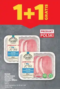 Netto Schab wieprzowy bez kości - plastry Sztuka Mięsa oferta