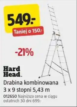 Jula Drabina kombinowana 3 x 9 stopni 5,43 m oferta