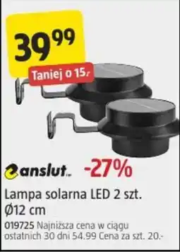 Jula Lampa solarna LED 2 szt. Ø12 cm oferta