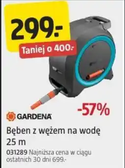 Jula Bęben z wężem na wodę 25 m oferta