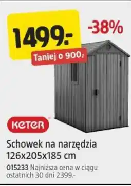 Jula Schowek na narzędzia 126x205x185 cm oferta