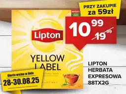 Spiżarnia Smakosza LIPTON HERBATA EXPRESOWA 88TX2G oferta