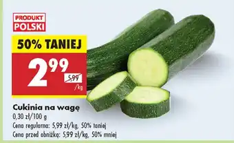 Biedronka Cukinia Polski oferta
