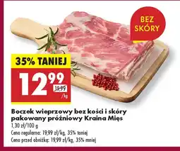Biedronka Boczek wieprzowy Kraina Mięs oferta