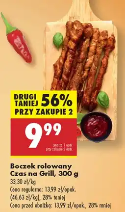 Biedronka Boczek Czas na grill oferta