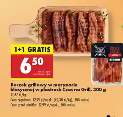 Biedronka Boczek na grilla Czas na grill oferta