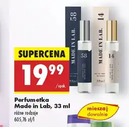 Biedronka Perfumetka Made in lab oferta