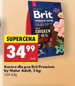 Biedronka Karma dla psa Brit Premium oferta