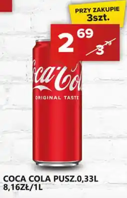 Spiżarnia Smakosza COCA COLA PUSZ. oferta