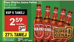 Delikatesy Centrum Piwo Warka Jasne Pełne oferta