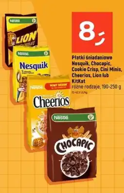 Dealz Płatki śniadaniowe Nesquik, Chocapic, Cookie Crisp, Cini Minis, Cheerios, Lion lub KitKat oferta