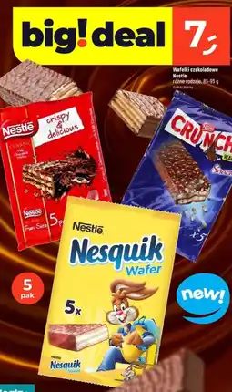 Dealz Wafelki czekoladowe Nestle oferta