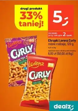 Dealz Chrupki Lorenz Curly oferta