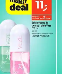 Dealz Zel aloesowy do twarzy i ciała Veze oferta