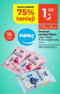 Dealz Chusteczki nawilżane Milusie oferta